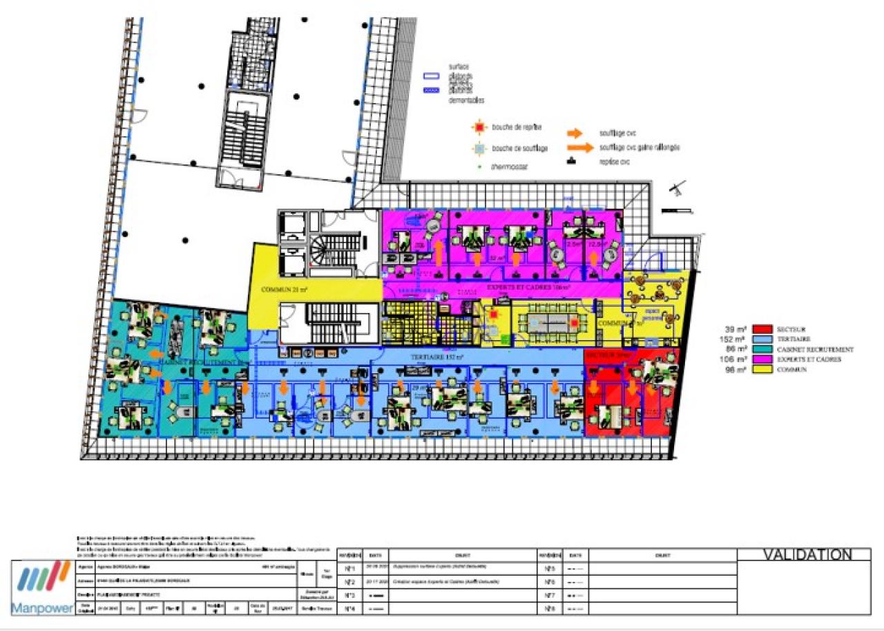 Bureau Bordeaux 505m² Location bureau Bordeaux Gironde OLBUR2427577 1